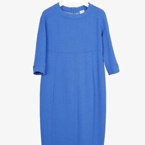 Armani Collezioni Blue Empire Dress
